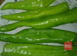 尖椒酿肉的做法图解2