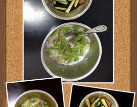 豆角牛肉粥[图]