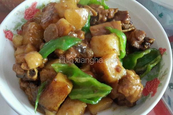 咖喱土豆鸡块