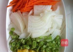 菠萝炒面的做法图解3