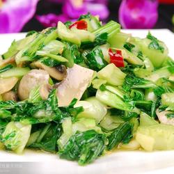 手捏菜炒蘑菇的做法[图]