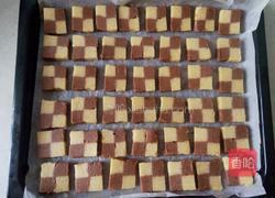 巧克力黄油双色曲奇的做法图解2