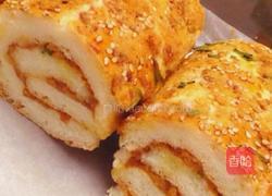 自制肉松面包卷的做法图解9
