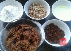 红糖大枣核桃糕的做法图解2