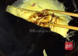 鸡蛋火腿卷的做法图解3