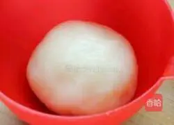 Illustration of how to make glutinous rice cakes with bean paste 4