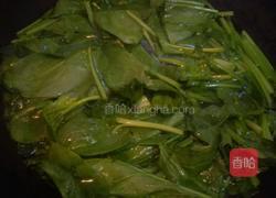 凉拌菠菜的做法图解4