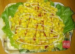 甜玉米烙的做法图解6