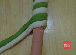 火腿肠馒头卷的做法图解7