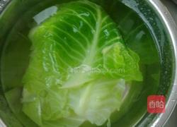 圆白菜蒸肉卷的做法图解3