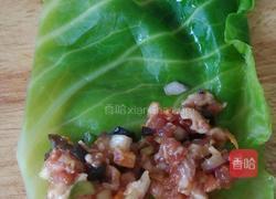 圆白菜蒸肉卷的做法图解6