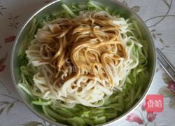 芝麻酱拌凉面的做法图解3