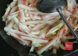 醋溜西瓜皮的做法图解4
