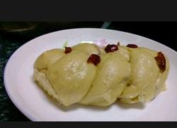 红糖红枣红豆麻花馒头