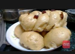 红糖红枣红豆麻花馒头的做法图解5