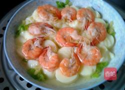 玉子虾尾的做法图解3