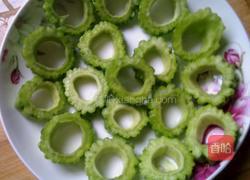 苦瓜虾卷的做法图解1