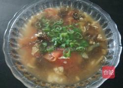番茄鸡蛋紫菜汤的做法图解5
