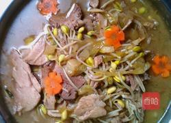 酸菜猪脚的做法图解12