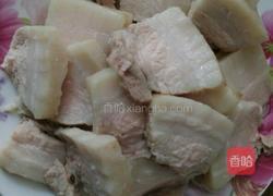 瓜皮回锅肉的做法图解5