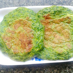 芹菜叶鸡蛋面饼的做法[图]