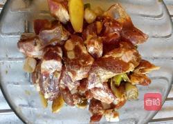 茶藕粉蒸小排的做法图解5