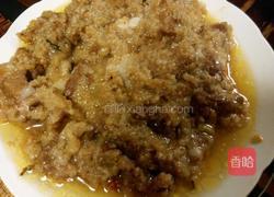 茶藕粉蒸小排的做法图解9