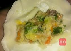 玉米红罗卜肉饺的做法图解4