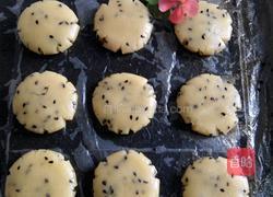 黑芝麻桃酥的做法图解5