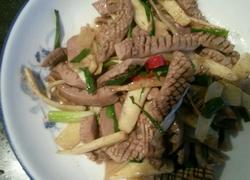 皎白炒腰子