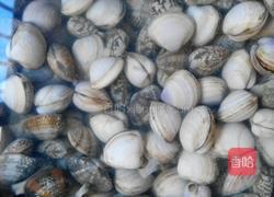 新鲜美味花甲的做法图解1