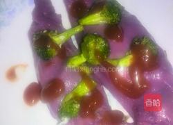 紫薯肠粉的做法图解3