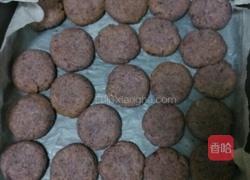 黑芝麻紫薯饼干的做法图解5