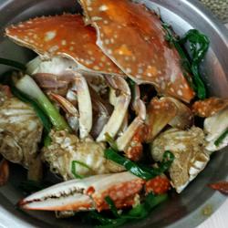 姜炒螃蟹的做法[图]