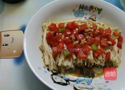 剁椒金针菇的做法图解5