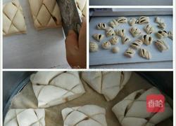 刀切枣泥花卷的做法图解4