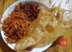 老鸡鱼鳔汤的做法图解1