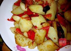 蒜香孜然土豆的做法图解10