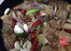 Illustration of braised mutton 5