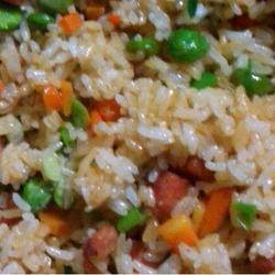青豆炒饭的做法[图]