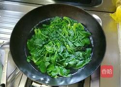 菠菜炒鸡蛋的做法图解2