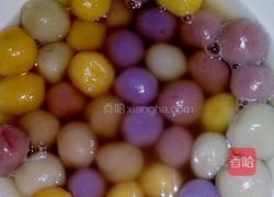 自制彩色小汤圆的做法图解7