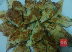 蛋煎金针菇的做法图解7