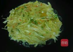 蛋煎金针菇的做法图解5