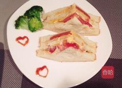 三明治的做法图解3