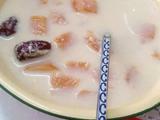 牛奶木瓜红枣汤的做法[图]