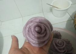 玫瑰紫薯包
