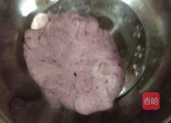 玫瑰花紫薯馒头的做法图解5