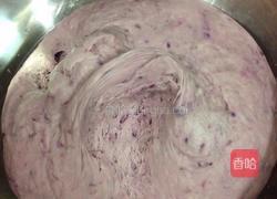 玫瑰花紫薯馒头的做法图解7