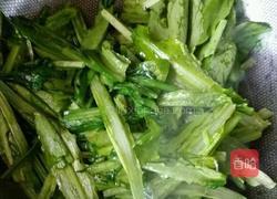 豆豉鲮鱼炒油麦菜的做法图解3